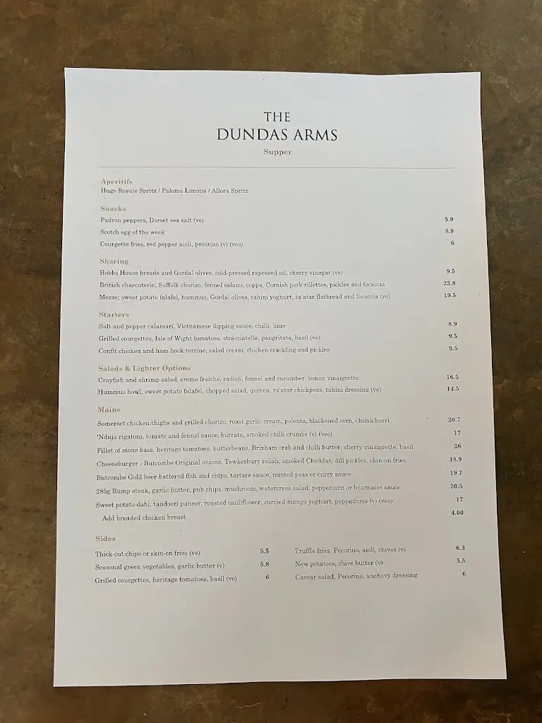 Menu_The Dundas Arms_Kintbury_immagine_2