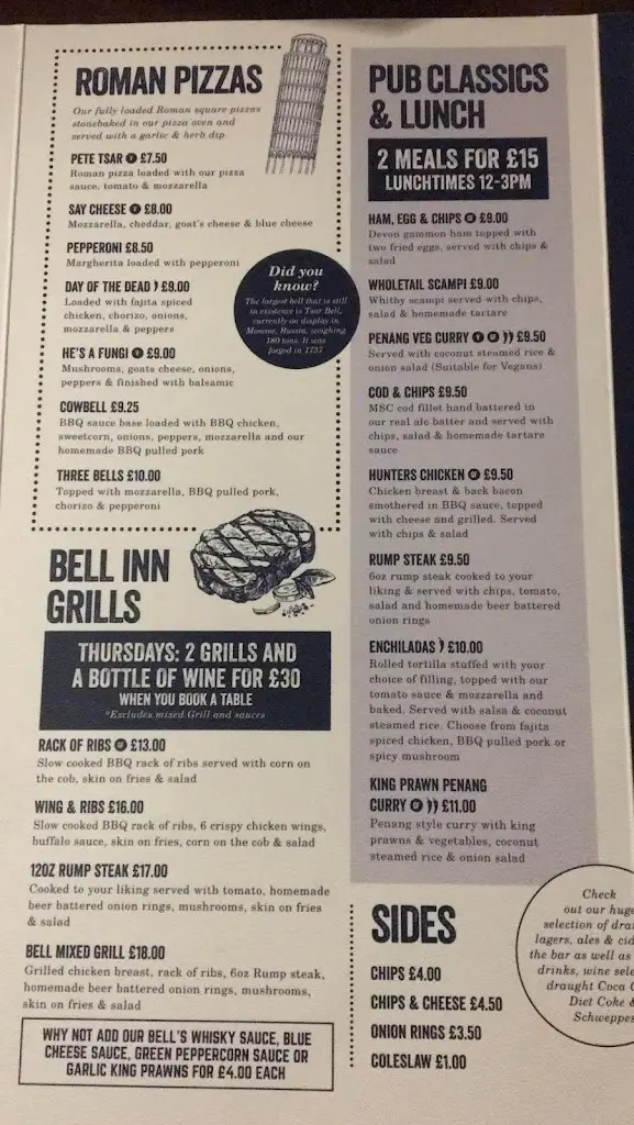 Menu_The Bell Inn_Kingsteignton_image_3