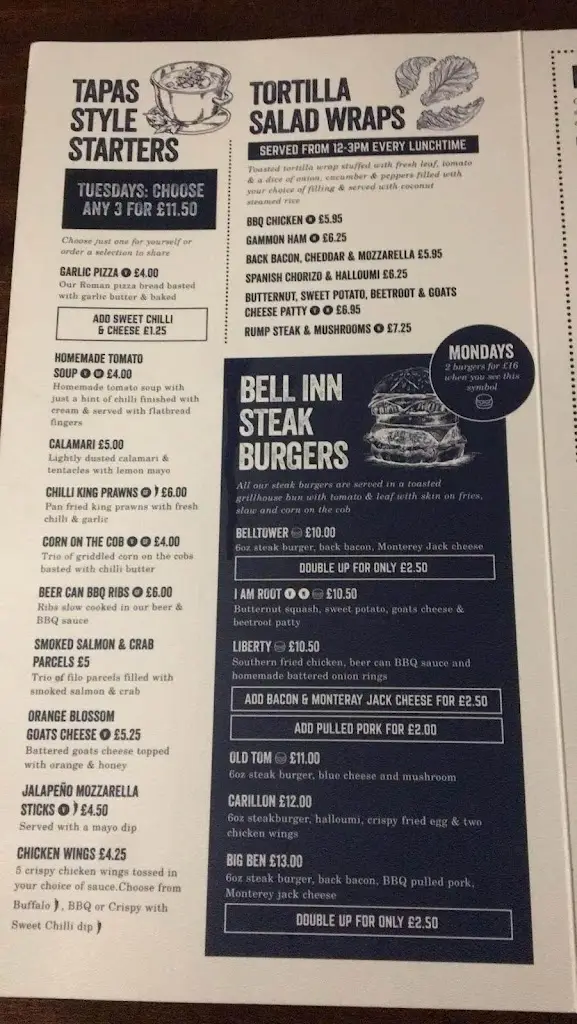 Menu_The Bell Inn_Kingsteignton_image_4