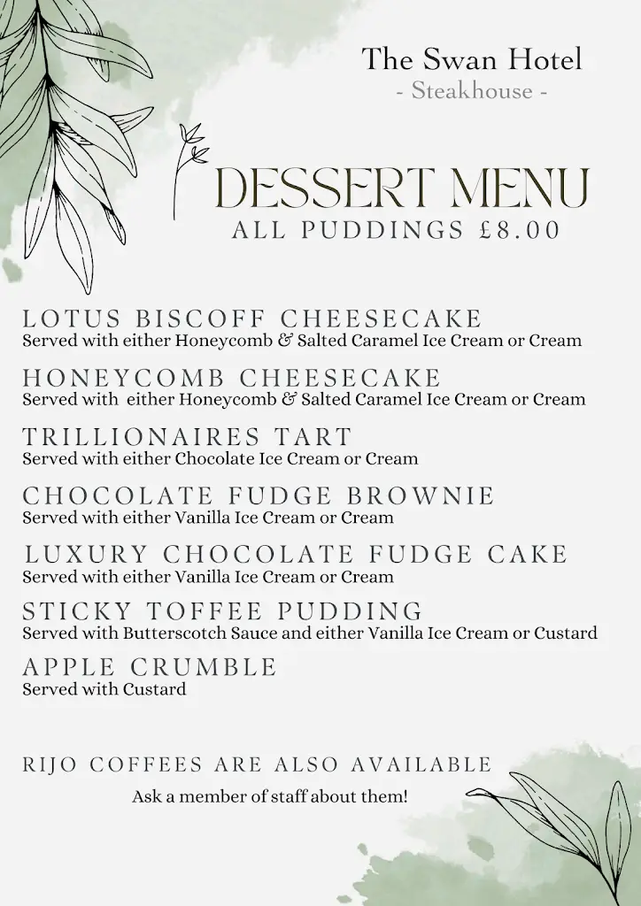 Menu_The Swan Hotel_Kington_image_2