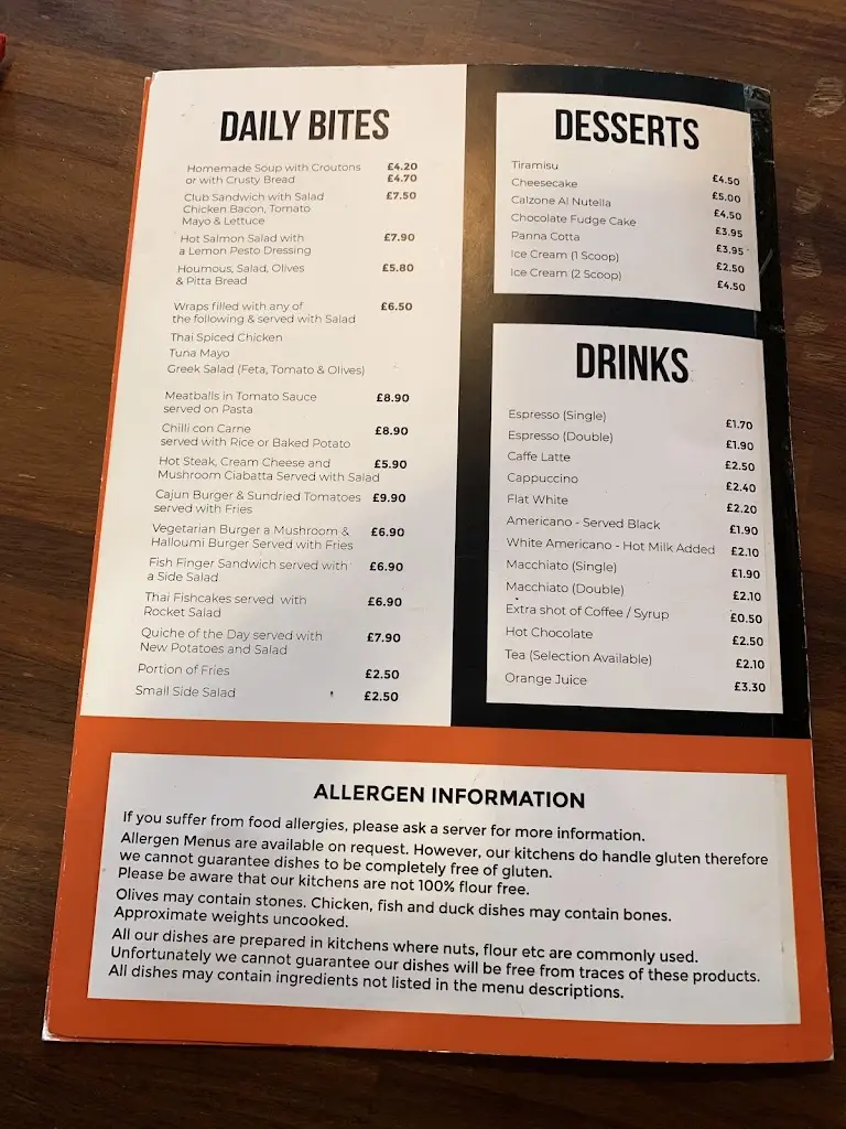 Menu_Ravenna Restaurant_Kingswood_immagine_3