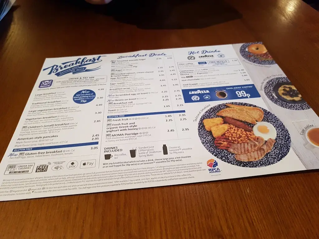 Menu_The Kingswood Colliers - JD Wetherspoon_Kingswood_immagine_3
