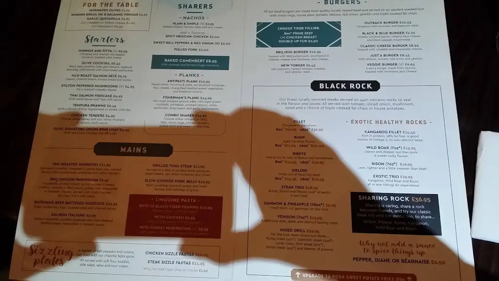 Menu_Olive Bar and Grill Barnby Dun_Kirk Sandall_immagine_3