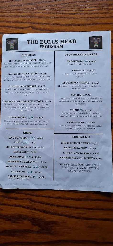 Menu_Bull's Head_Kingsley_image_1