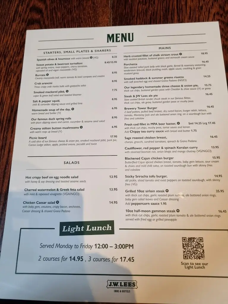 Menu_The Goshawk_Kingsley_image_1