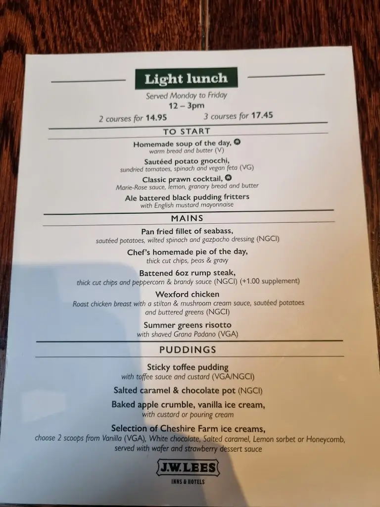 Menu_The Goshawk_Kingsley_image_2