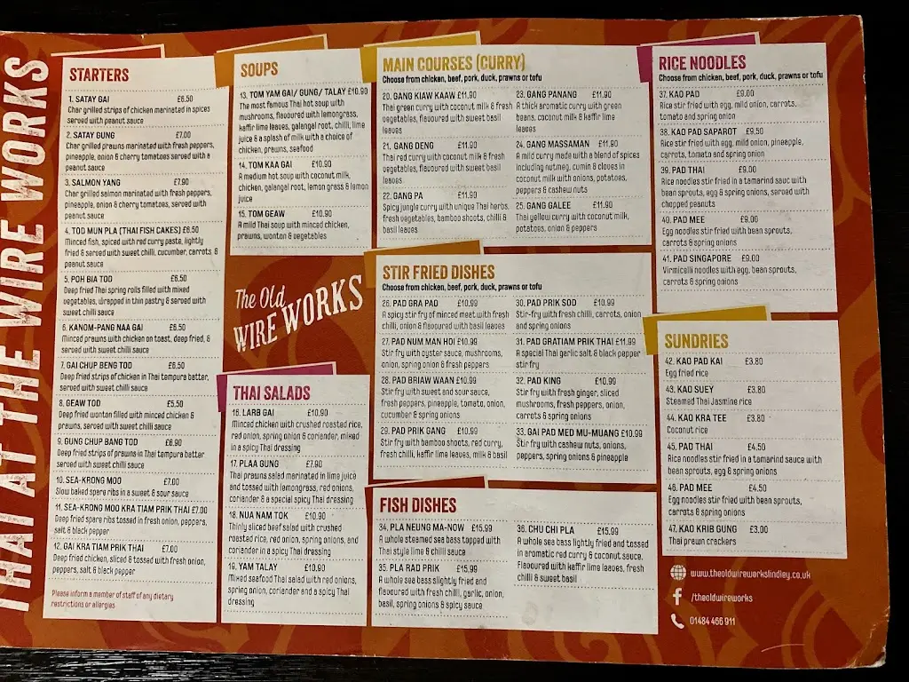 Menu_White Swan Inn_Kirkburton_image_1
