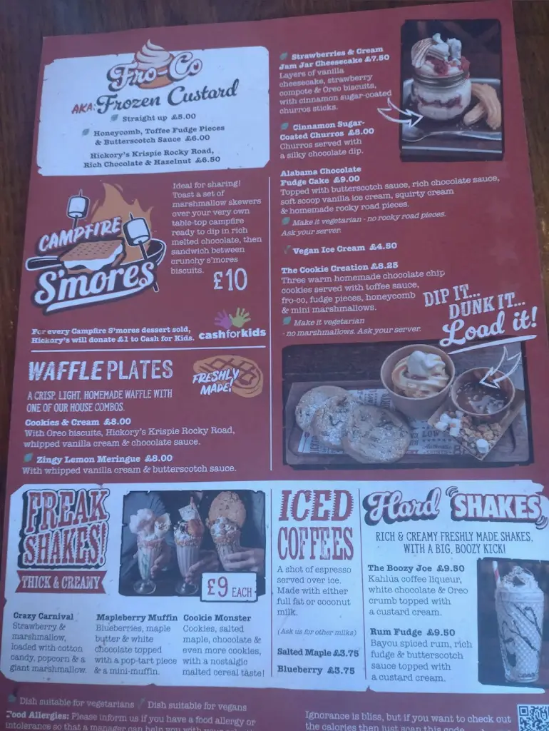 Menü_Hickory's - Wall Heath_Kingswinford_Bild_4