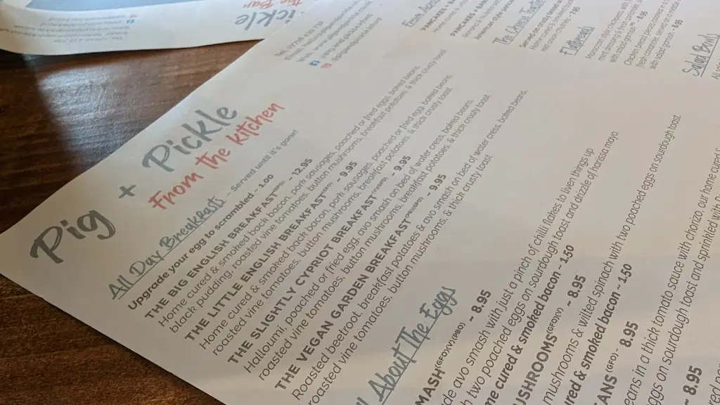 Menu_Pig + Pickle_Kingswinford_image_4