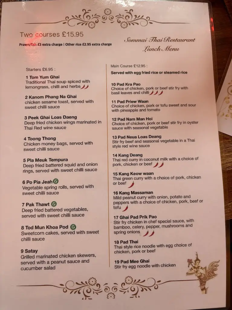 Menu_Sommai Thai Restaurant_Kingswinford_image_2