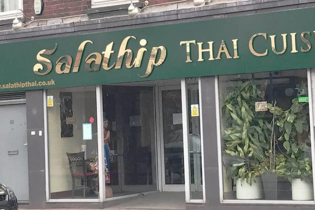 Salathip Thai Cuisine restaurant in Kingswinford