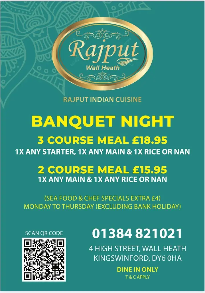 Menu_Rajput Indian Cuisine_Kingswinford_image_1