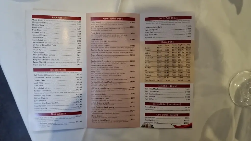 Menü_Rashoi Restaurant_Bagshot_Bild_2