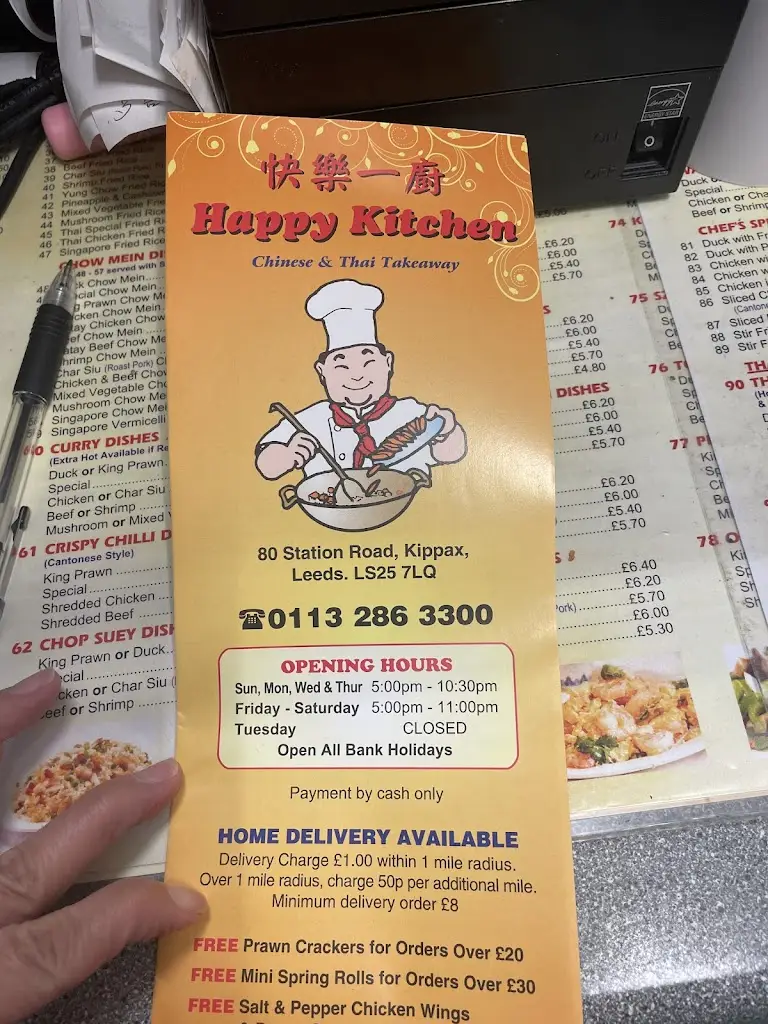 Menu_Happy Kitchen_Kippax_image_1