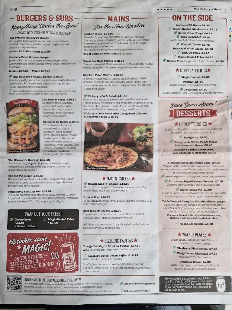 Menu_Hickory's Smokehouse Huddersfield_Kirklees_image_3