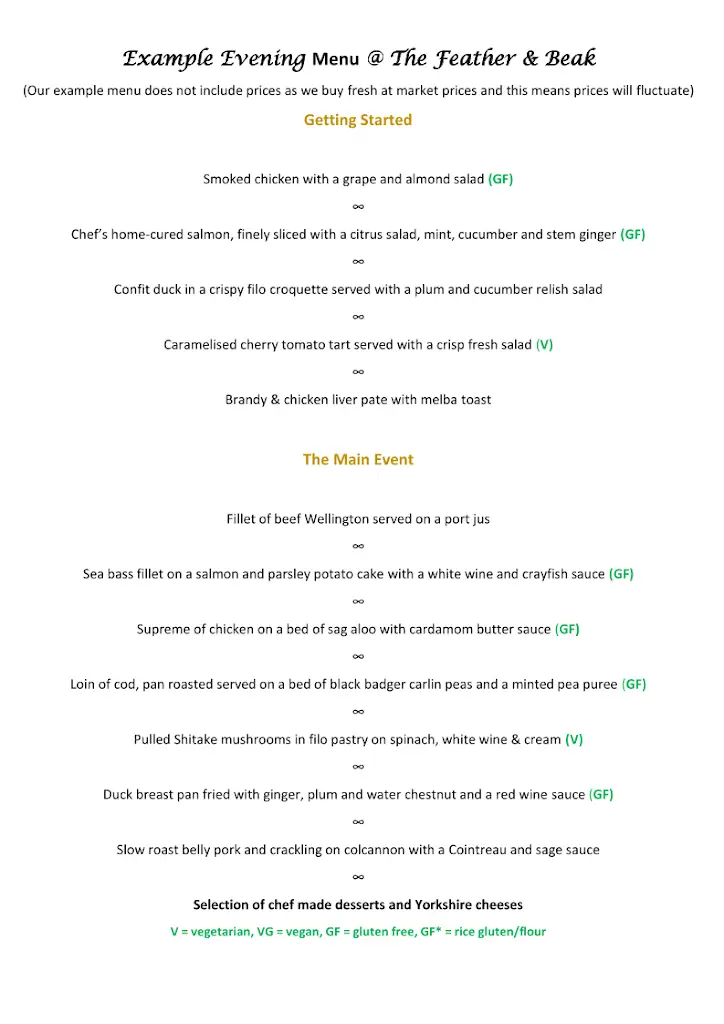 Menu_Feather & Beak Brickfields_Kirkbymoorside_image_1