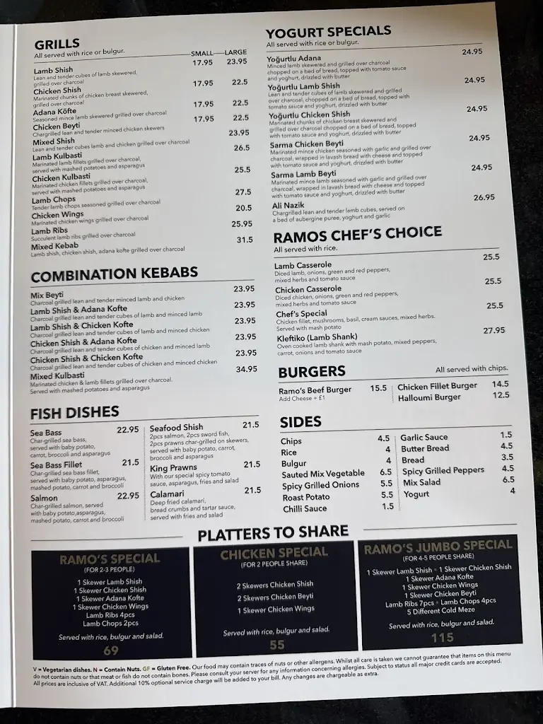 Menu_Ramo's Turkish Kitchen_Kingston upon Thames_immagine_1