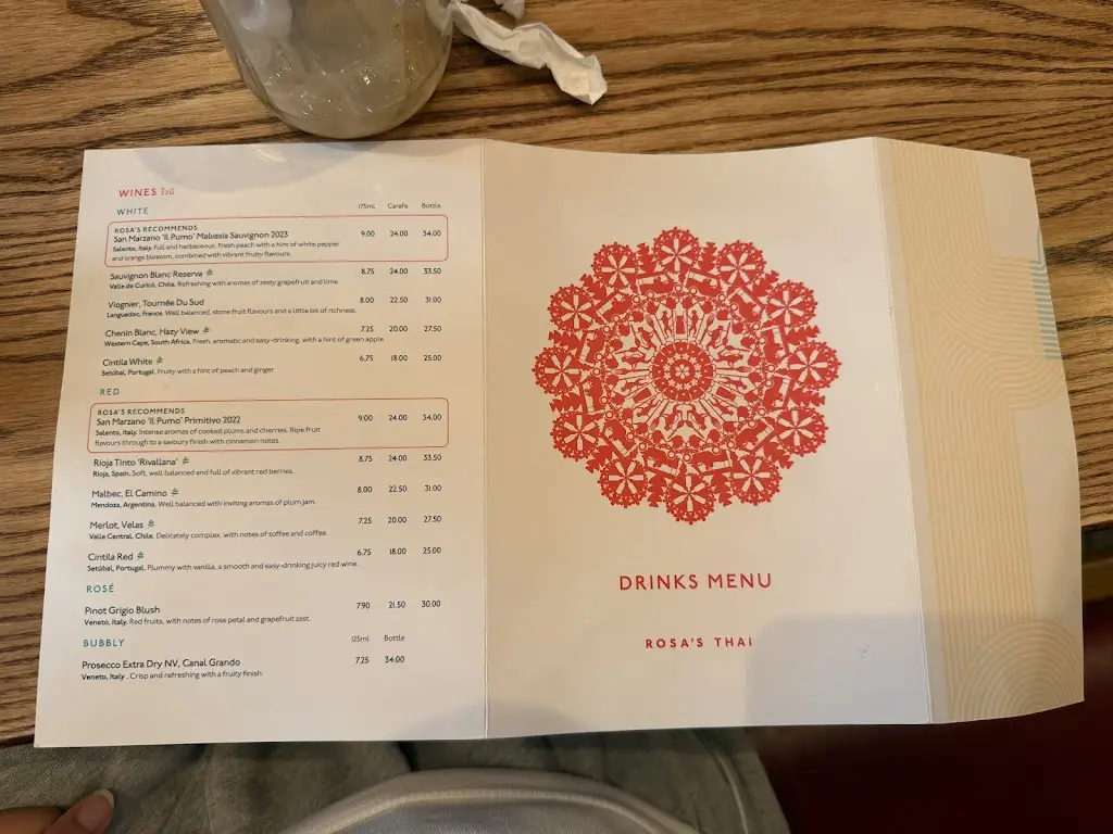 Menu_Rosa's Thai Kingston_Kingston upon Thames_image_3