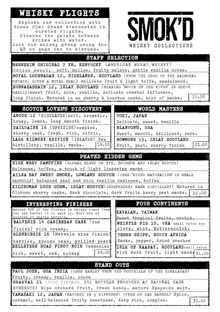 Menu_The Grey Horse - Smok'd_Kingston upon Thames_image_1