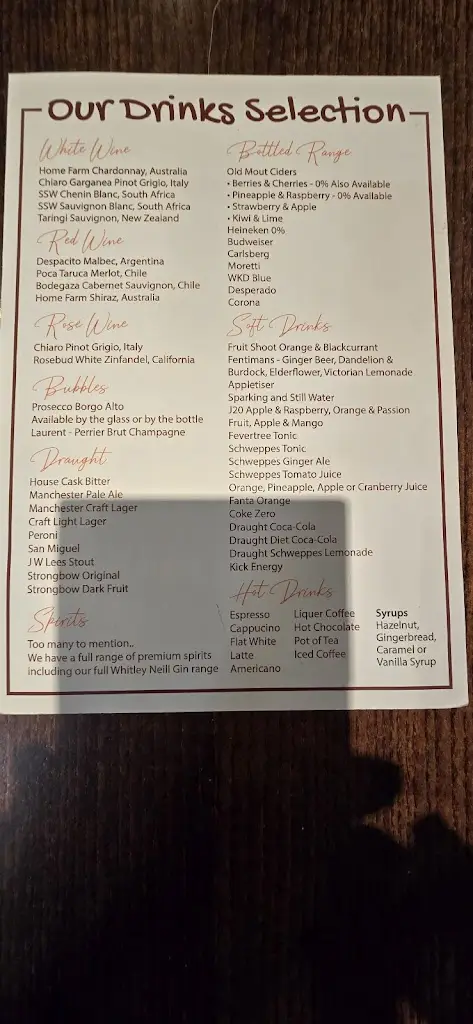 Menu_The Kingfisher_Kirkham_image_2