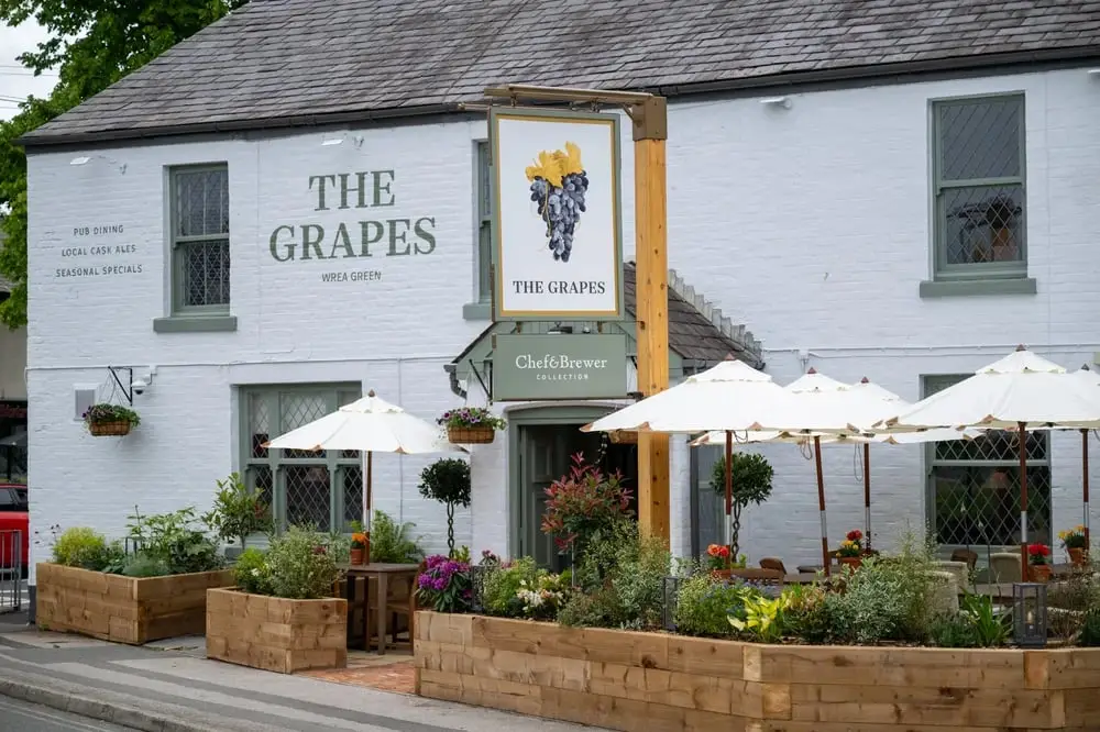 The Grapes ristorante a Kirkham
