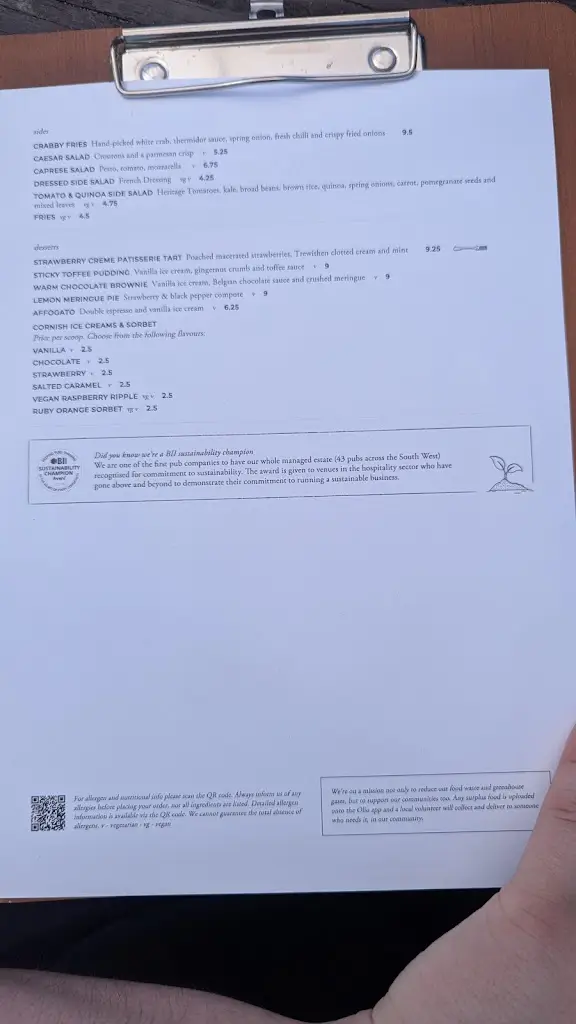 Menu_The Crabshell Inn_Kingsbridge_image_4