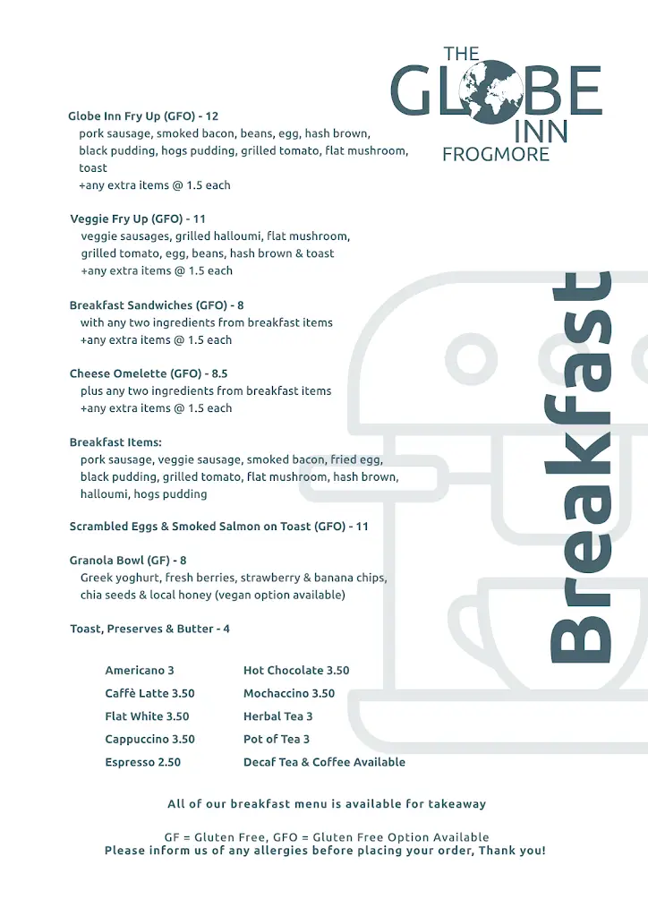 Menu_The Globe Inn_Kingsbridge_image_2