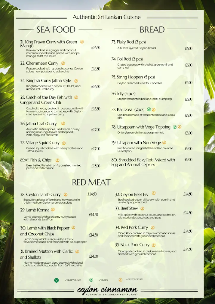 Menu_Ceylon Cinnamon Restaurant_Kingsbridge_image_2