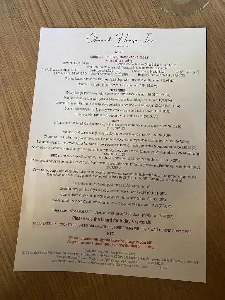 Menu_Church House Inn_Kingsbridge_image_4