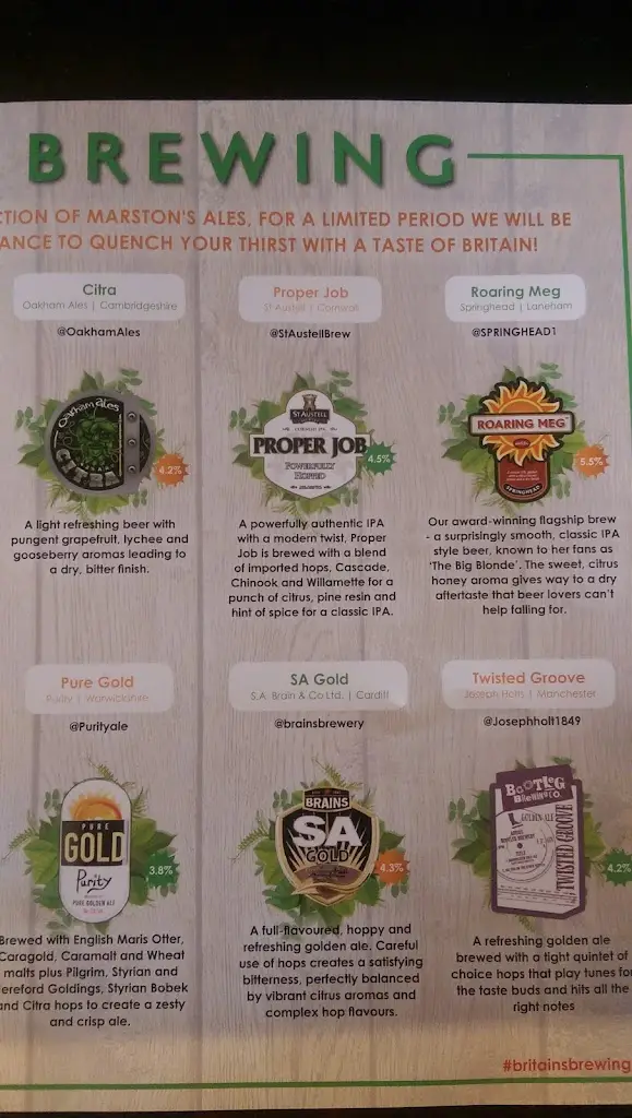 Menu_Steampacket Inn_Knottingley_image_2