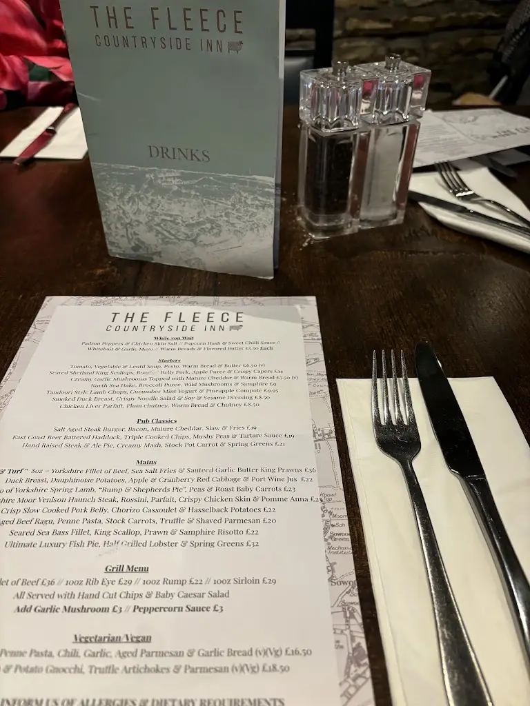 Menu_The Fleece Countryside Inn_Barkisland_image_2