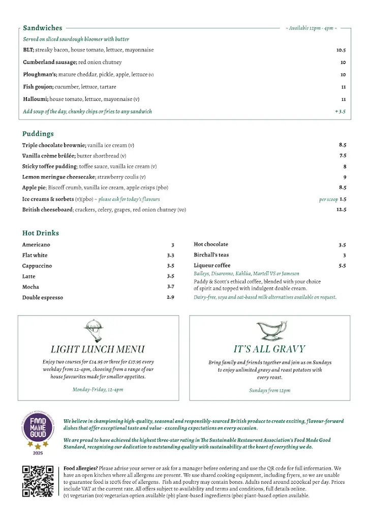 Menu_The Chequers Inn_Knebworth_image_1