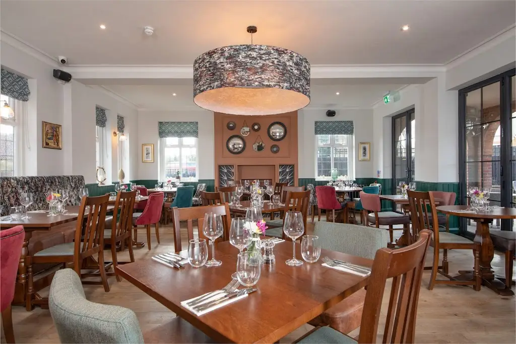 The Chequers Inn restaurant in Knebworth