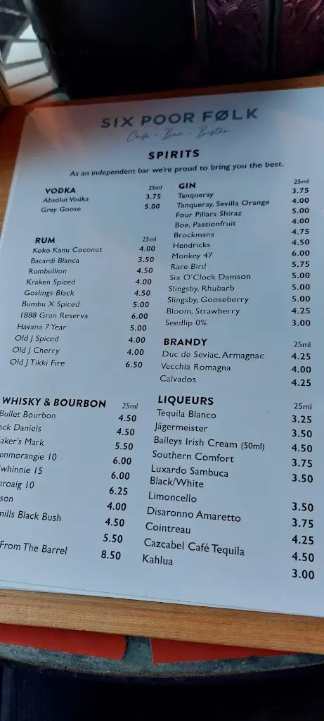 Menu_Six Poor Folk_Knaresborough_immagine_2