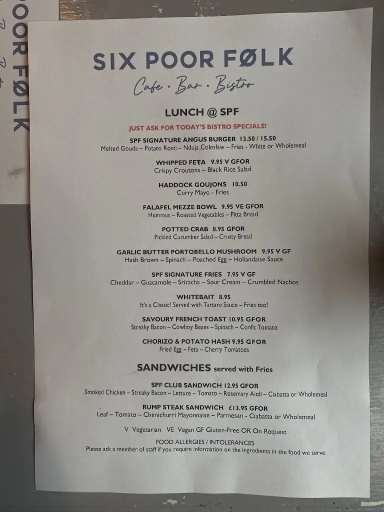 Menu_Six Poor Folk_Knaresborough_immagine_4