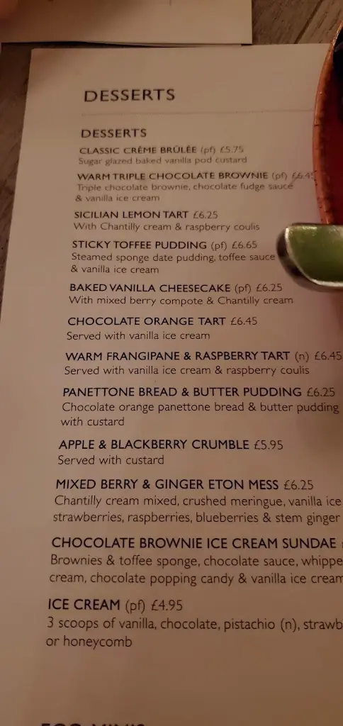 Menu_Ego at The Old Ashfield, Sutton-in-Ashfield_Kirkby in Ashfield_image_2