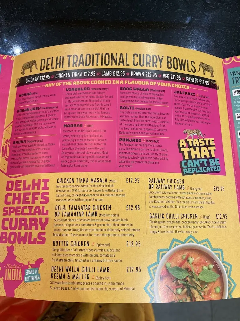 Menu_Mr Delhi Urban Indian Streetery_Kirkby in Ashfield_image_2