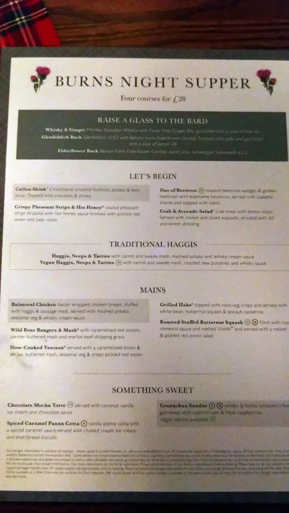 Menu_Ravensworth Arms_Lamesley_image_1