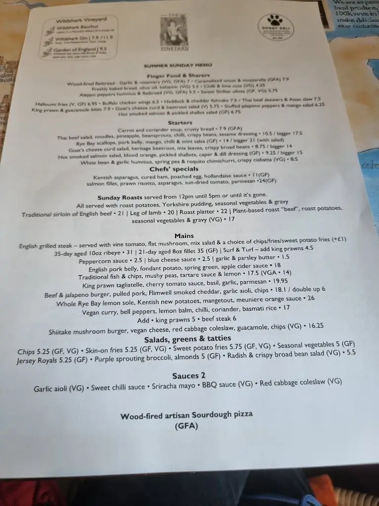 Menu_The Vineyard_Lamberhurst_image_3