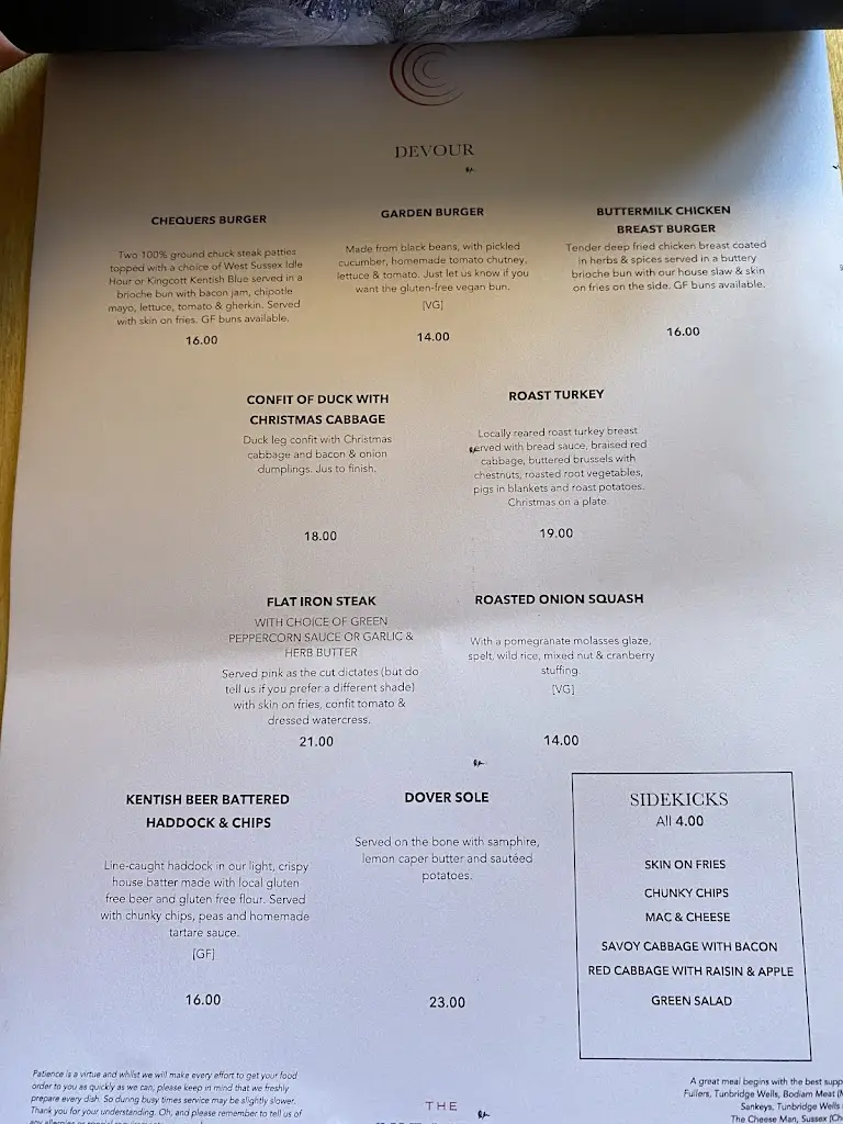Menu_The Chequers Inn_Lamberhurst_image_4