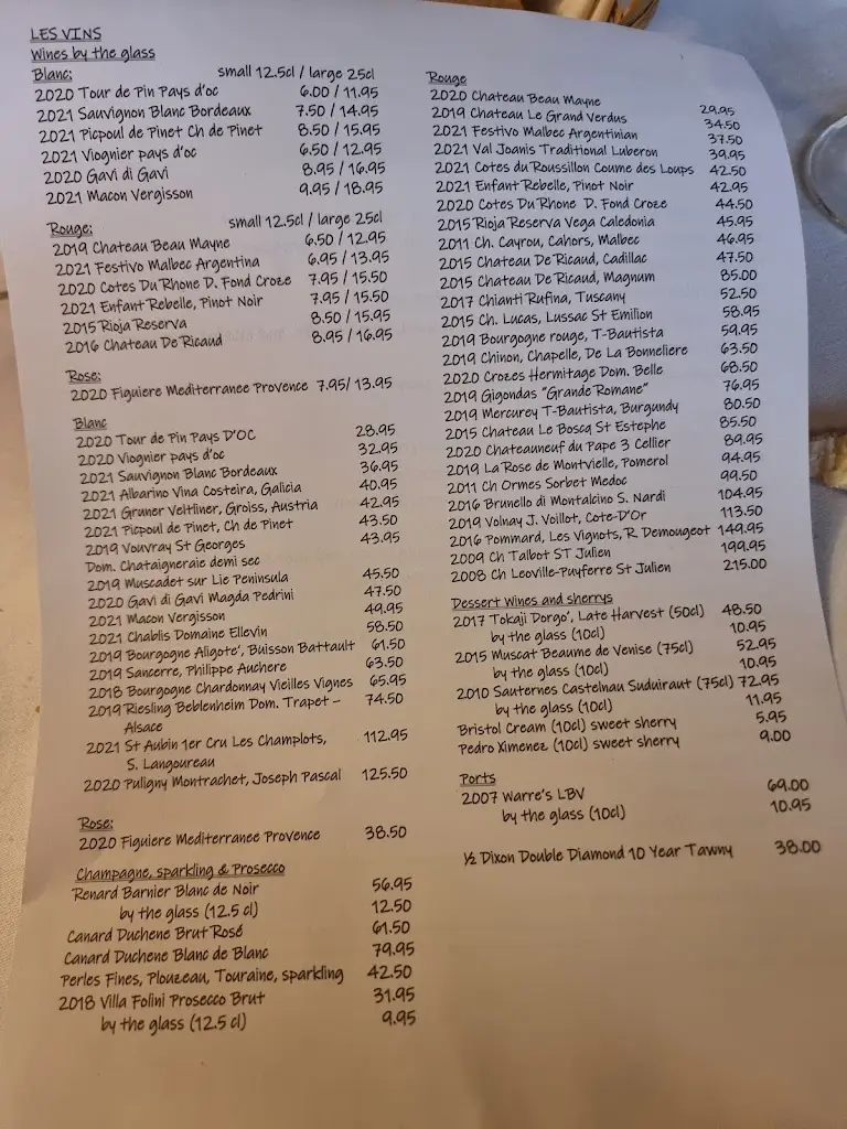 Menu_Le Café du Marché_Barbican_image_2