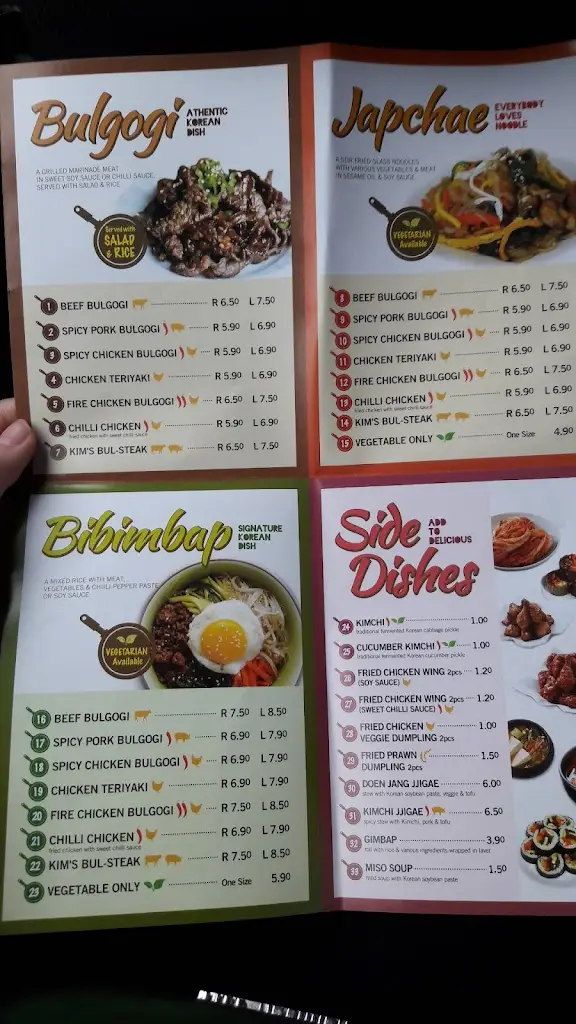 Menu_Kim's Bulgogi_Lakenheath_image_3