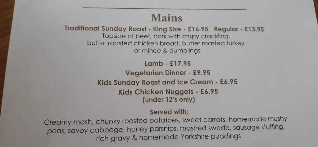 Menu_Three Horse Shoes Inn_Lanchester_image_4