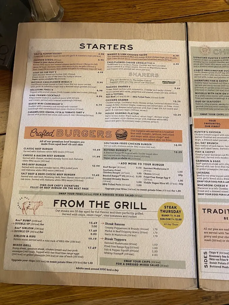 Menu_Wealden Hall_Larkfield_image_2