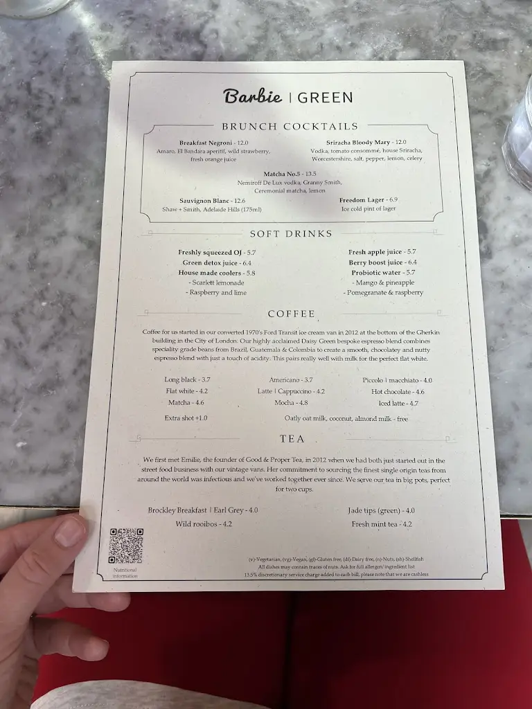 Menu_Barbie Green_Barbican_image_2