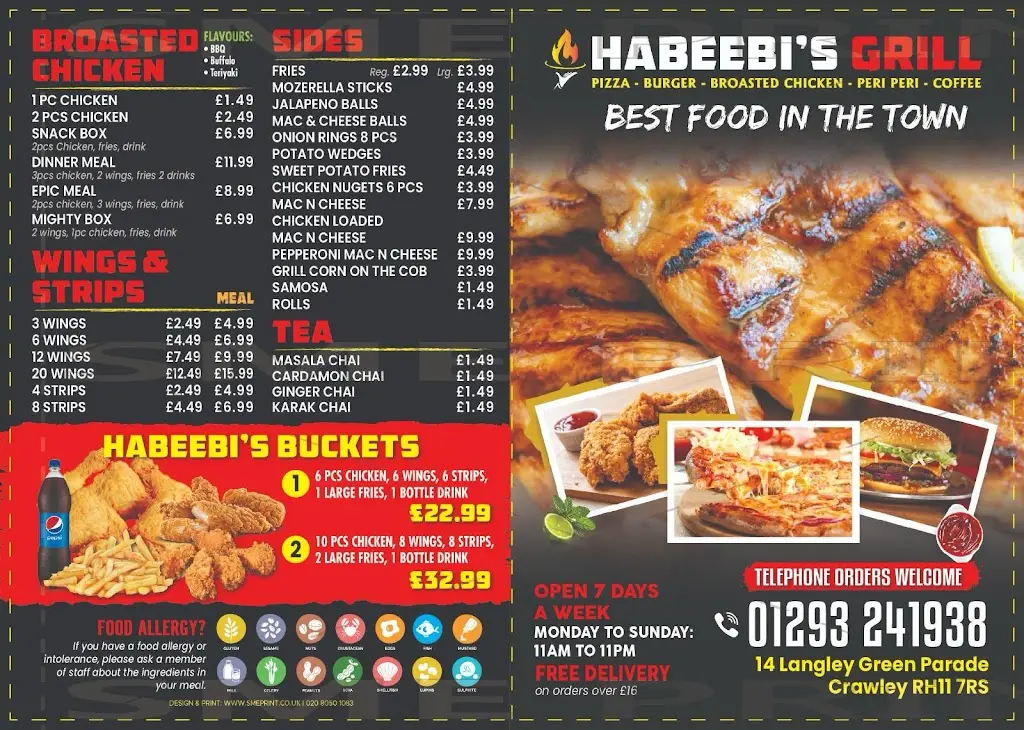 Menu_HABEEBI'S GRILL_Langley Green_image_2