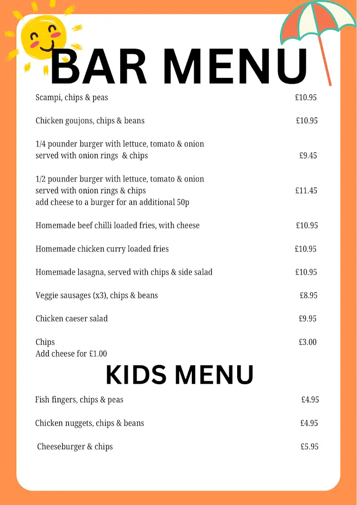 Menu_The Red Lion_Latchingdon and Snoreham_image_2