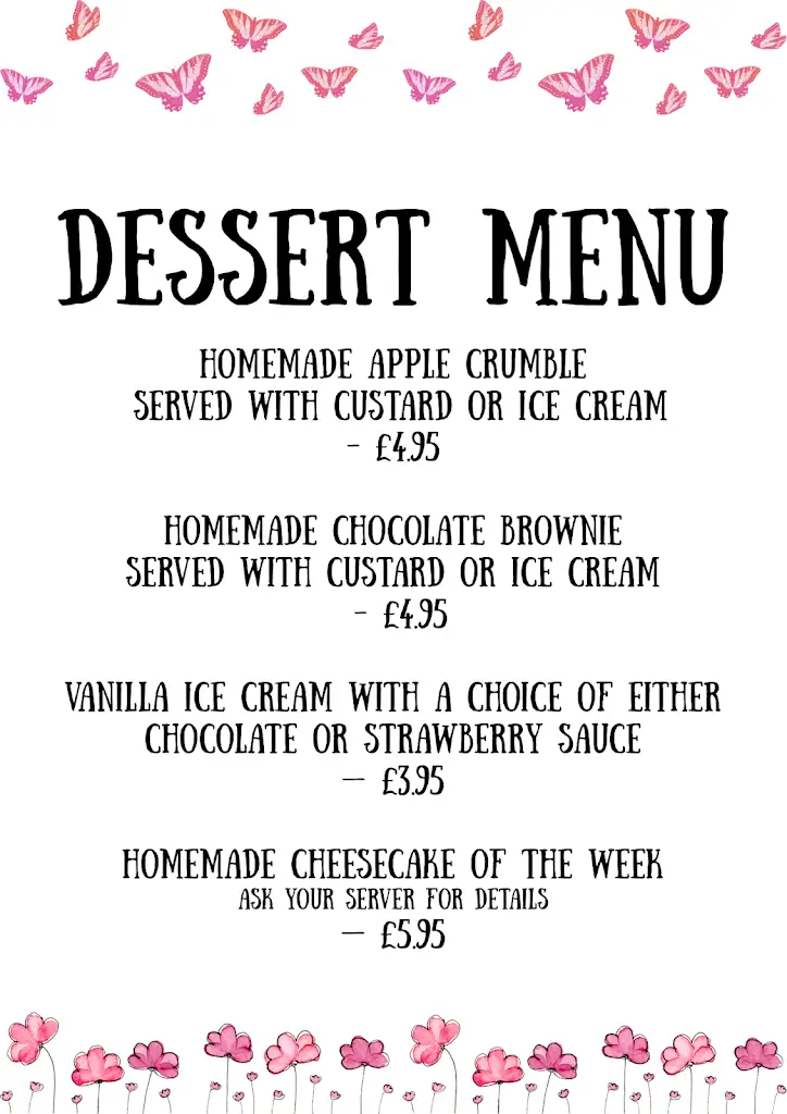 Menu_The Red Lion_Latchingdon and Snoreham_image_3