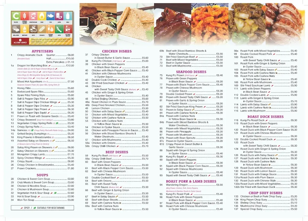 Dragon Inn ristorante a Knaphill