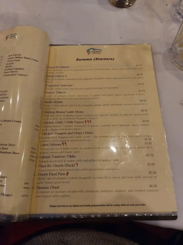 Menu_Everest Spice_Knaphill_image_3